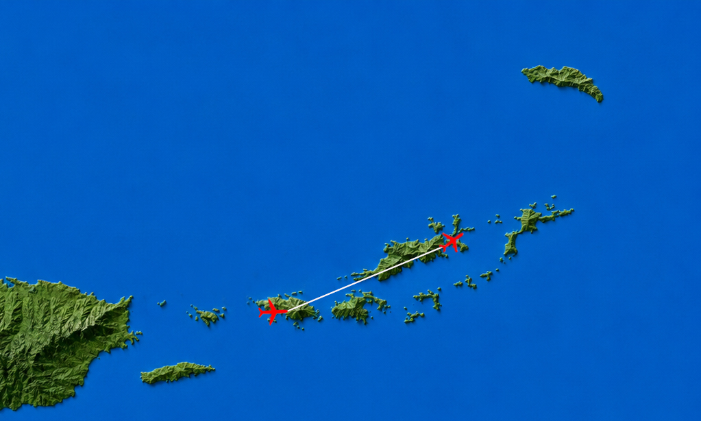 Private flights from St. Thomas to Tortola with Island Birds