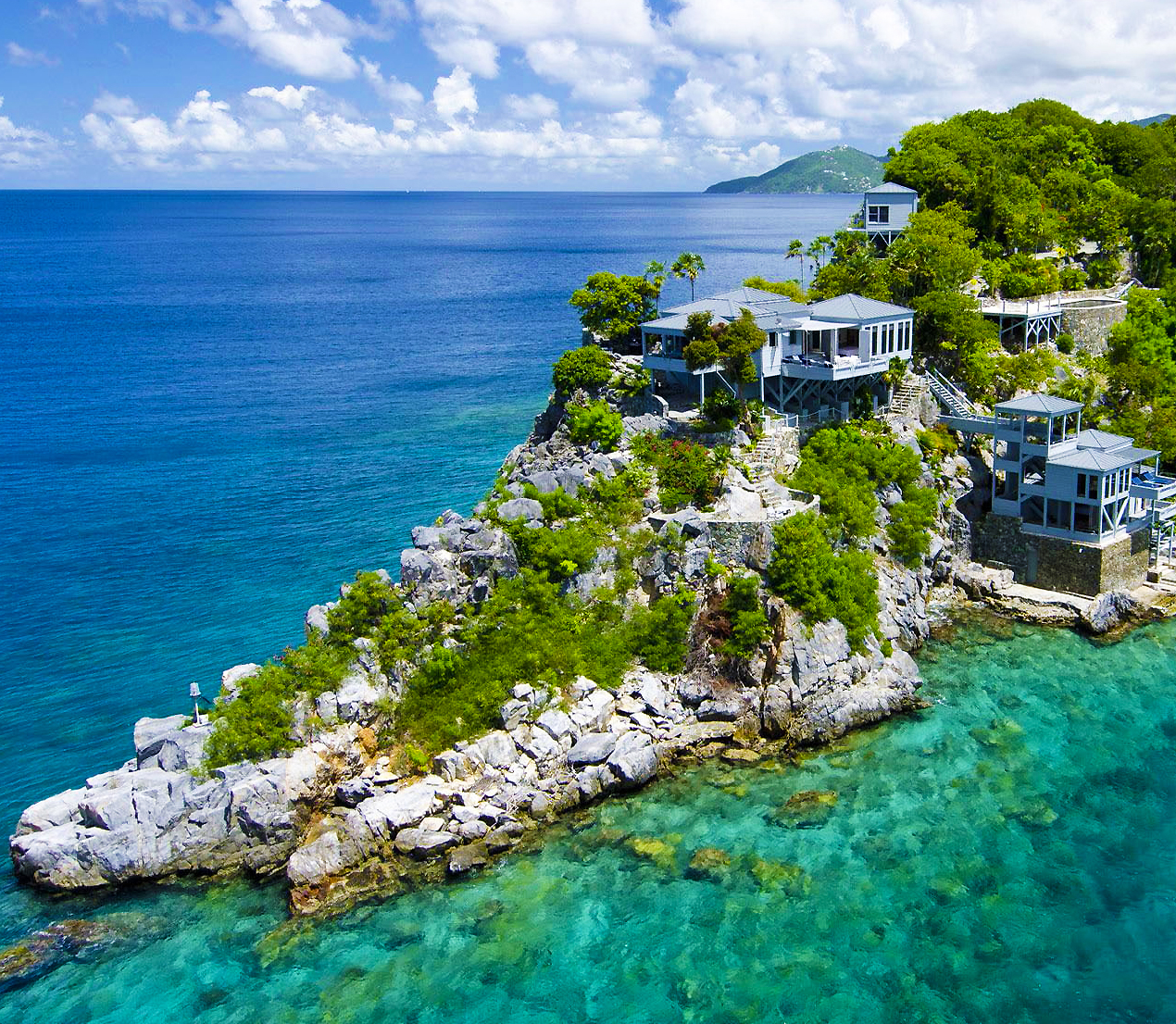 Cane Garden Bay on Tortola in the British Virgin Islands